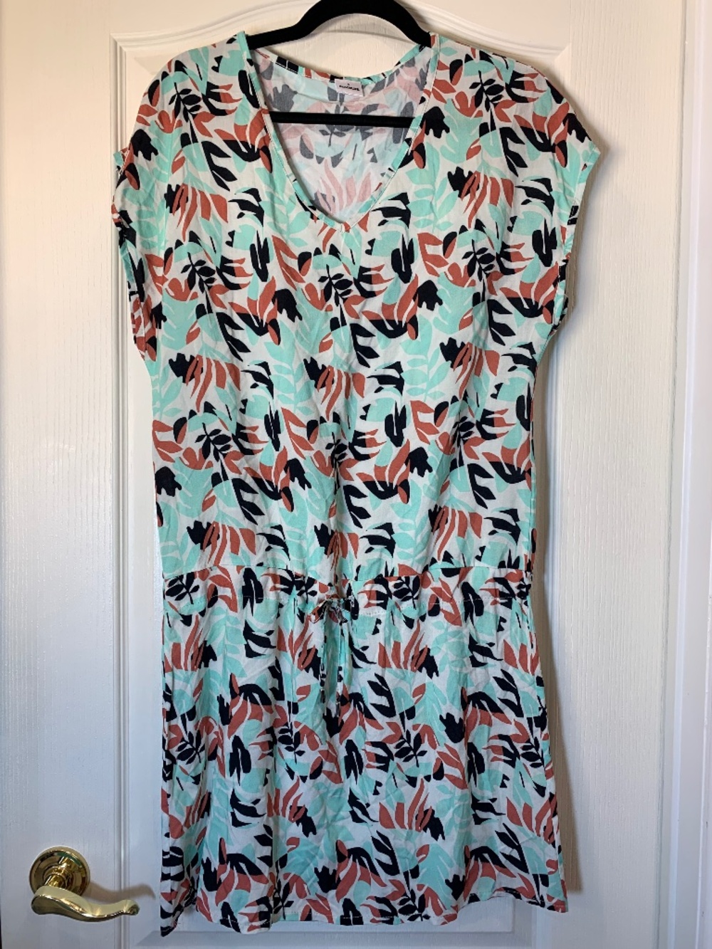 Beachlife Tropical Beach Cover-Up Dress Size S European‎ Resortwear Cruise Vacay